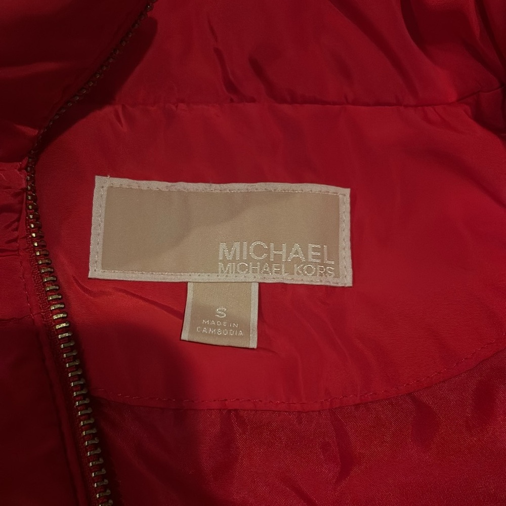 Michael Kors Red Vest - Picture 2 of 5